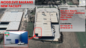 Modelsvit Balkans moves in a New facility