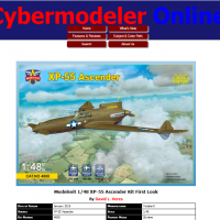 Обзор на XP-55 в Cybermodeler