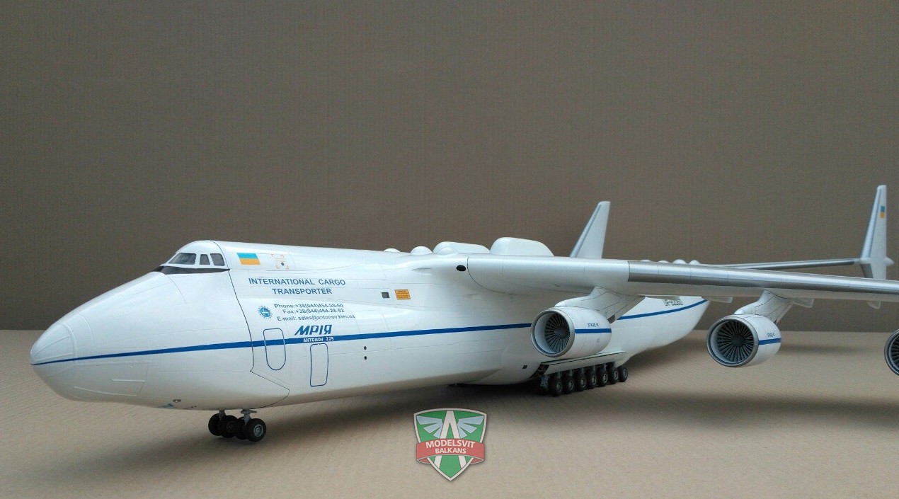 Reskit RS72-0265 An-225 Mriya wheels set for aircraft plastic model 1:72 scale