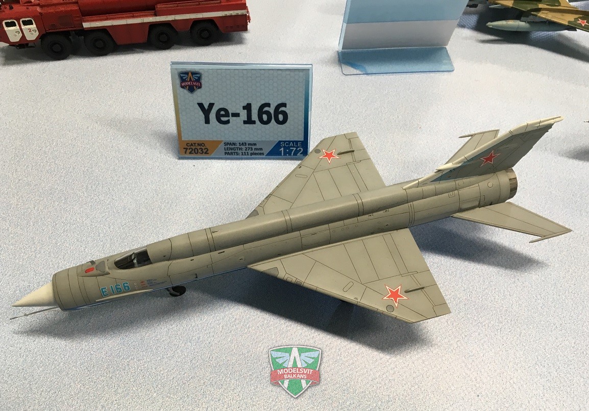 Modelsvit MSVIT72032 Ye-166 Heavy experimental interceptor in 1:72