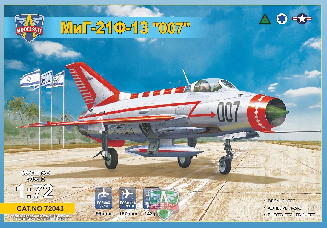 Kit Scale 1/72 Mini World 7272a Pitot For MiG-21 F13 MODELSVIT