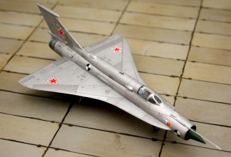 Scale model  Analog A-144-2 (MiG21 prototype #2)