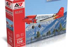 Scale model   BT-67 (DC-3) turboprop utility aircraft 
