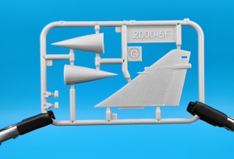 Scale model  Mirage 2000 5F