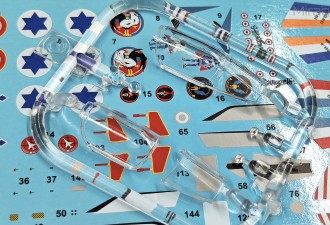 Scale model  Mirage IIIC all-weather interceptor