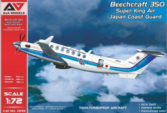 Scale model  Beechcraft 350 "Super King Air" (Japan Coast Guard)