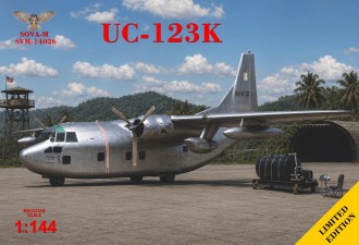 Scale model  UC-123K "Provider" (South Vietnam, 70's)