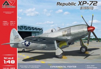 Макети  XP-72 experim.fighter (four-bladed prop.)