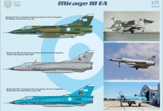 Scale model  Mirage IIIEA/EBR