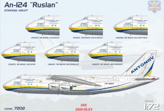 Макети  An-124 "Ruslan" Strategic airlift