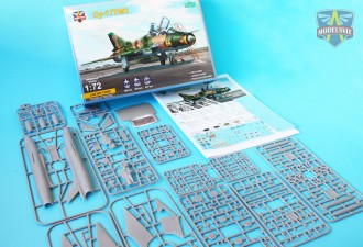 Scale model  Su-17UM3 advanced two-seat trainer